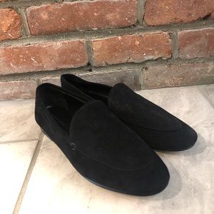 Banana Republic Demi Loafer in Black Suede